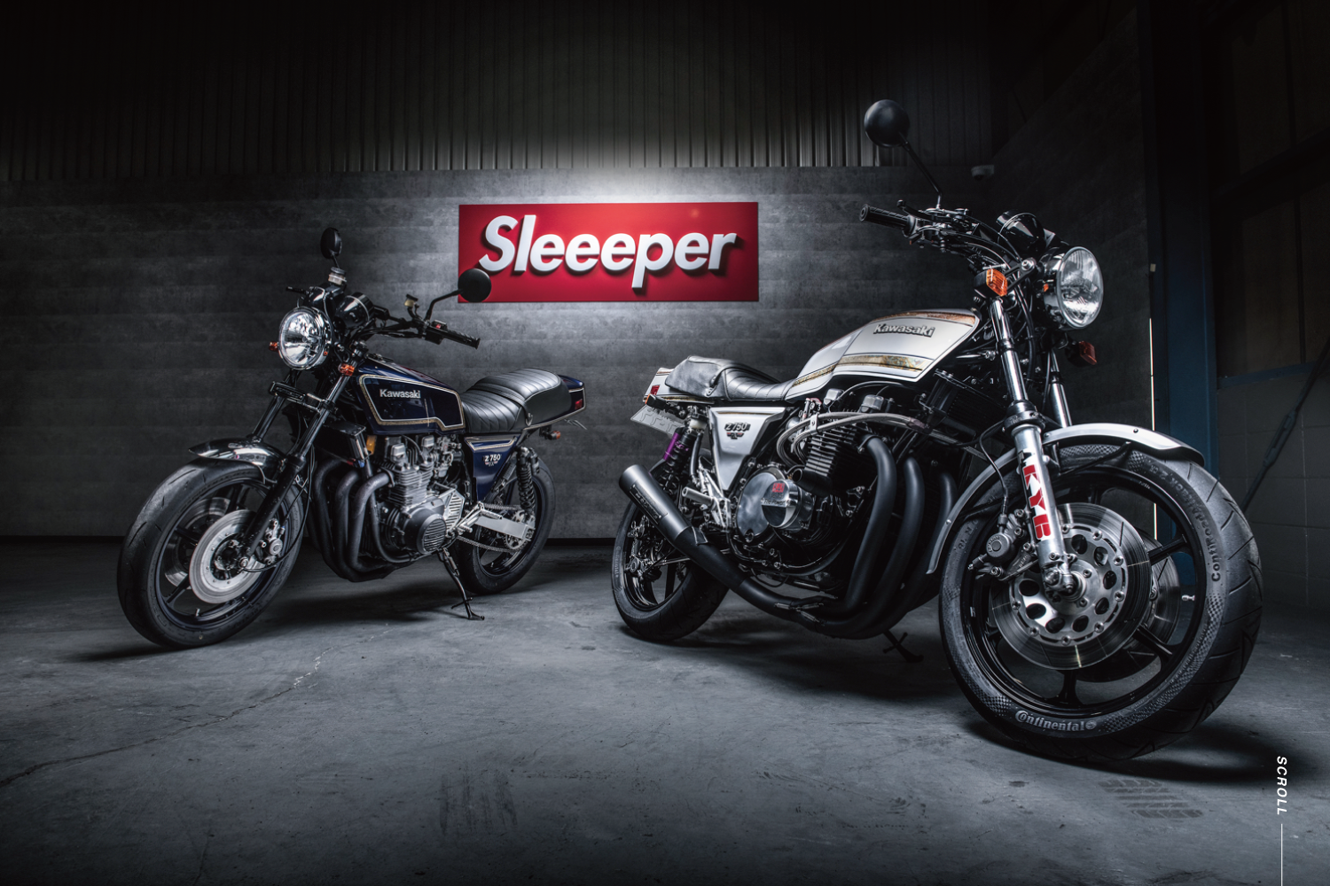 Sleeeper バイク展示